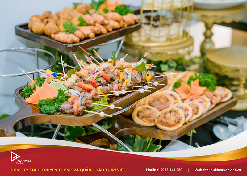 menu cho tiệc teabreak mùa giáng sinh