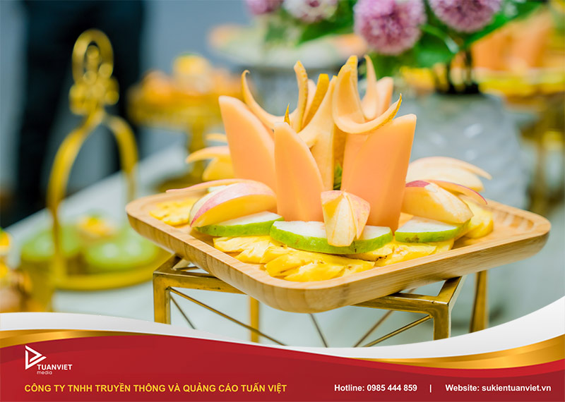 thực đơn tiệc teabreak giáng sinh