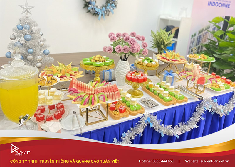 báo giá tiệc teabreak giáng sinh