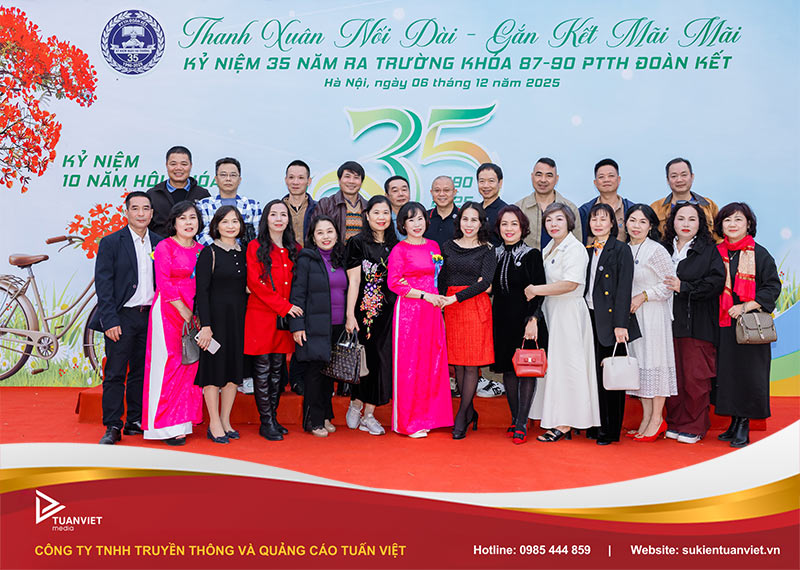 sự kiện kỷ niệm 35 năm ngày ra trường trường ptth đoàn kết