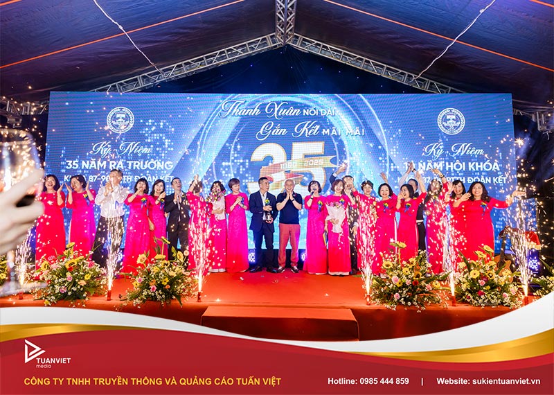 sự kiện kỷ niệm 35 năm ngày ra trường trường ptth đoàn kết