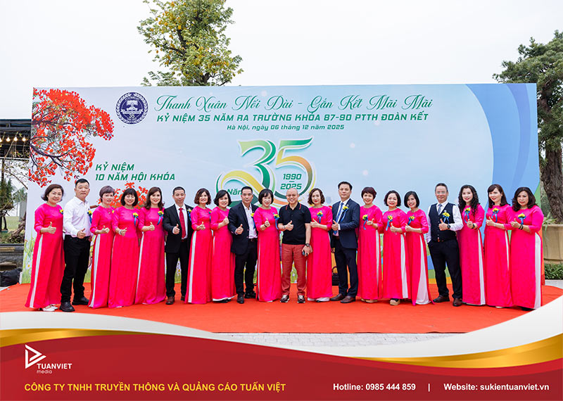 sự kiện kỷ niệm 35 năm ngày ra trường trường ptth đoàn kết