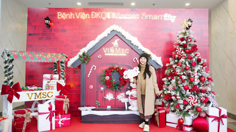 trang trí noel văn phòng