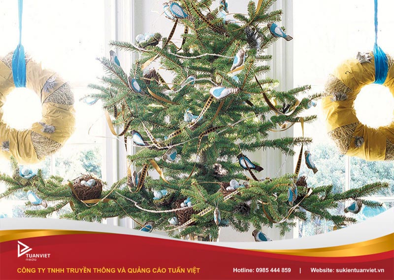 trang trí noel cho văn phòng