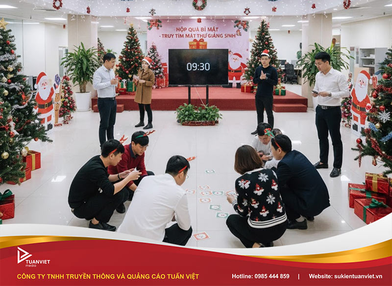 trò chơi giáng sinh cho công ty