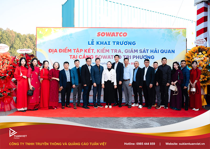khai trương địa điểm tập kết, kiểm tra và giám sát hải quan tại cạng Sowatco tri phương