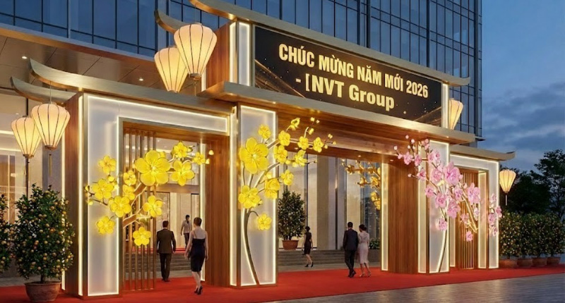 cổng chào tết nguyên đán
