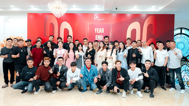 year end party Tuấn Việt Media 2025