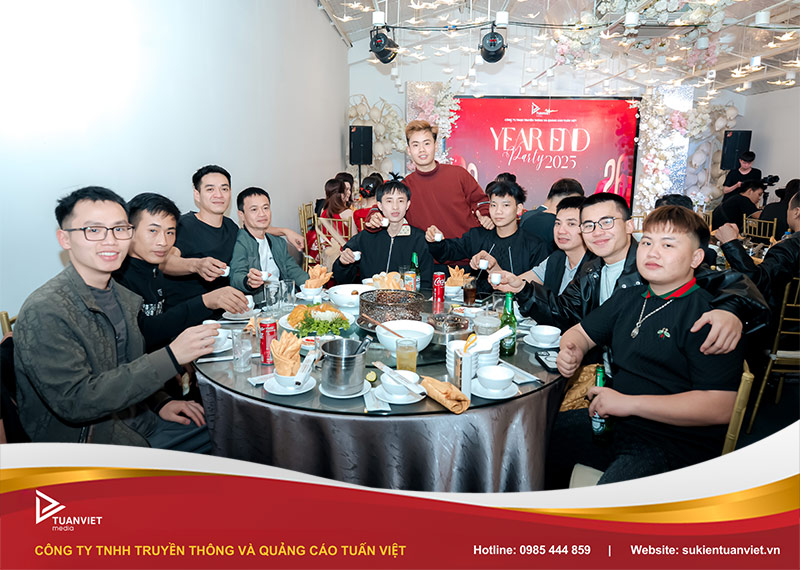 year end party Tuấn Việt Media 2025