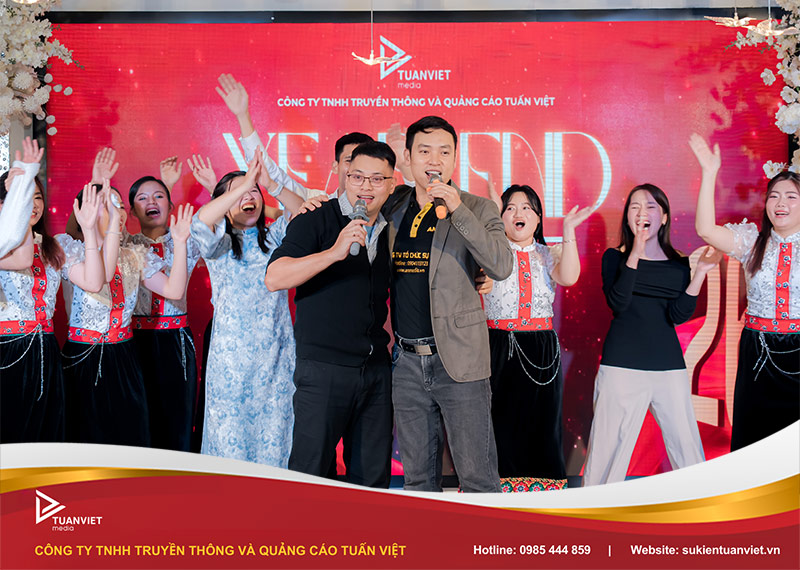 year end party Tuấn Việt Media 2025