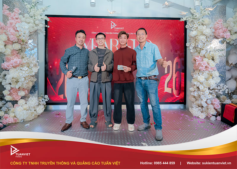year end party Tuấn Việt Media 2025