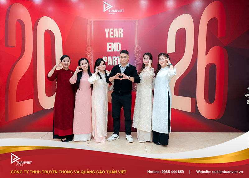 year end party Tuấn Việt Media 2025