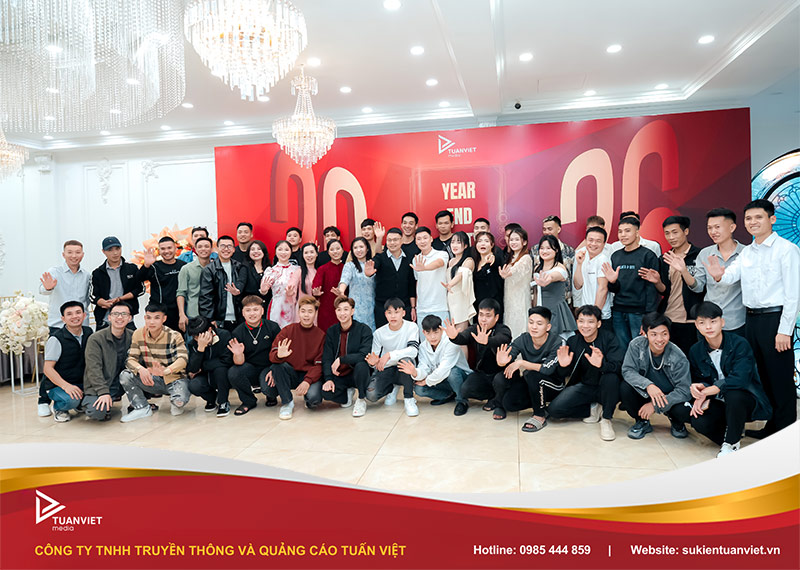 year end party Tuấn Việt Media 2025