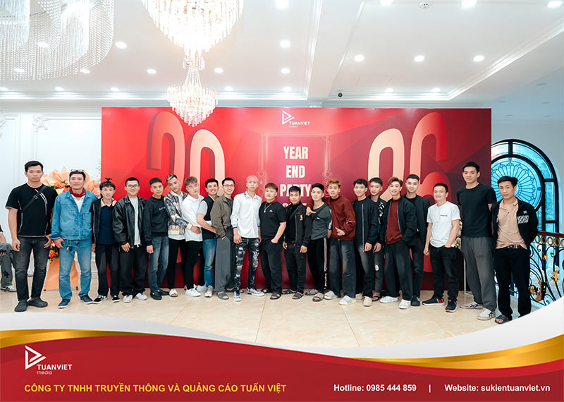 year end party Tuấn Việt Media 2025