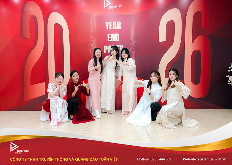 year end party Tuấn Việt Media 2025