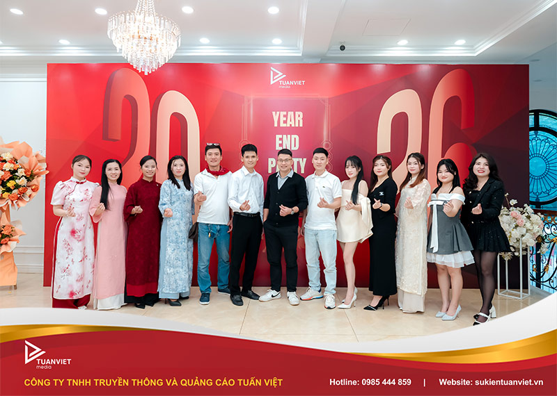 year end party Tuấn Việt Media 2025