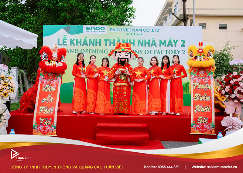 kịch bản chương trình lễ khánh thành công trình