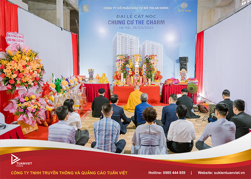 tổ chức lễ thượng lương