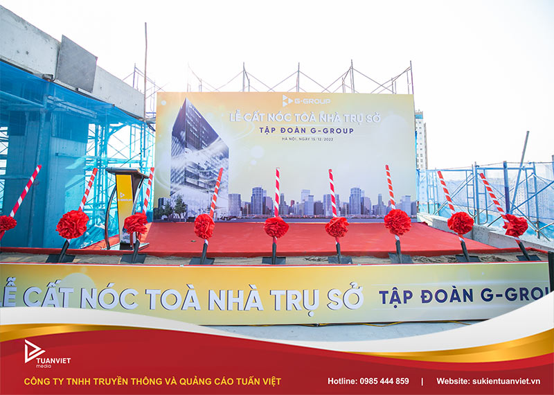 lễ thượng lương cất nóc công trình