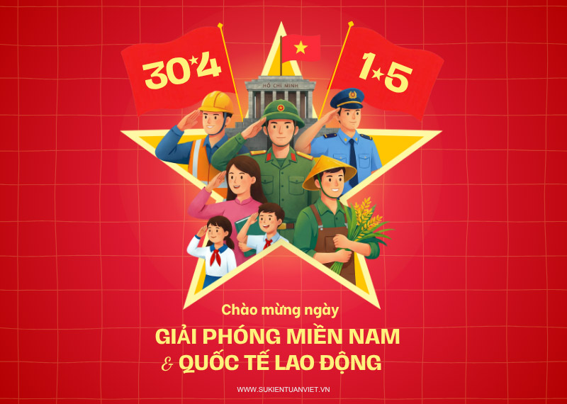 mẫu backdrop 30/4 đẹp