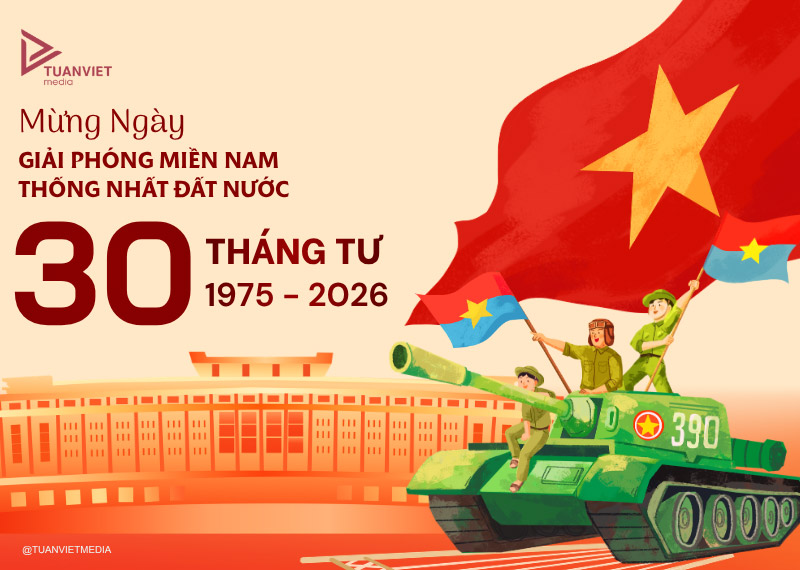 mẫu backdrop chào mừng 30/4