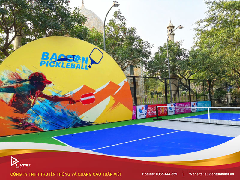 mẫu backdrop pickleball 