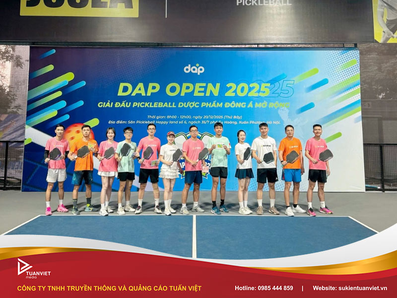 mẫu phông giải đấu pickleball