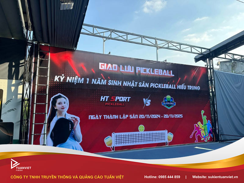 backdrop giải pickleball 