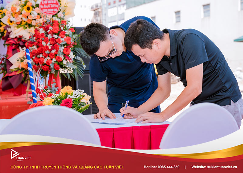 bảng chi phí tổ chức khởi công động thổ