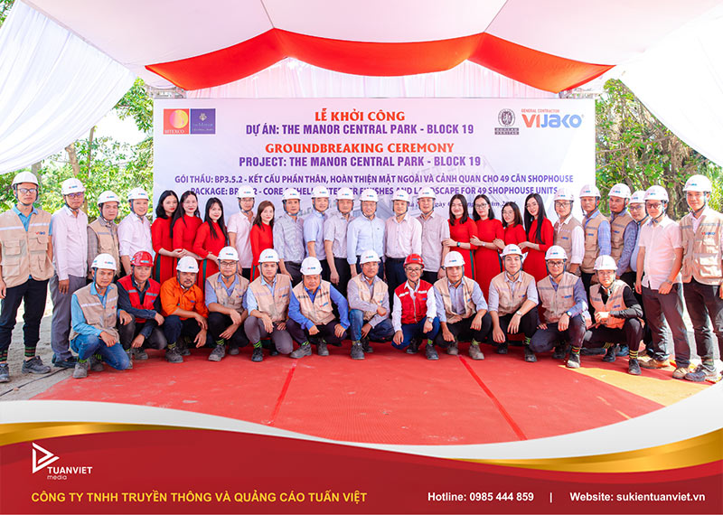 chi phí tổ chức lễ khởi công là bao nhiêu