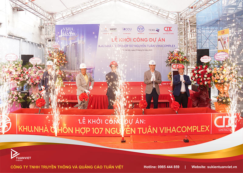 bảng giá chi phí tổ chức khởi công động thổ