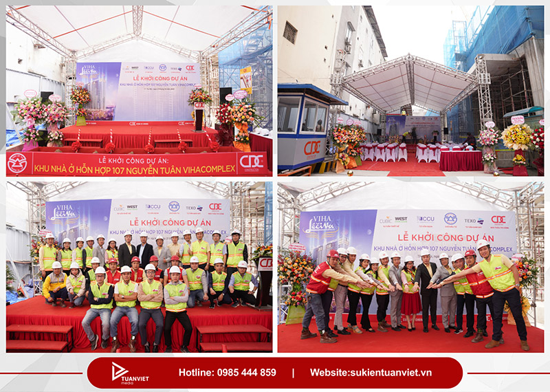 bảng giá chi phí tổ chức khởi công động thổ