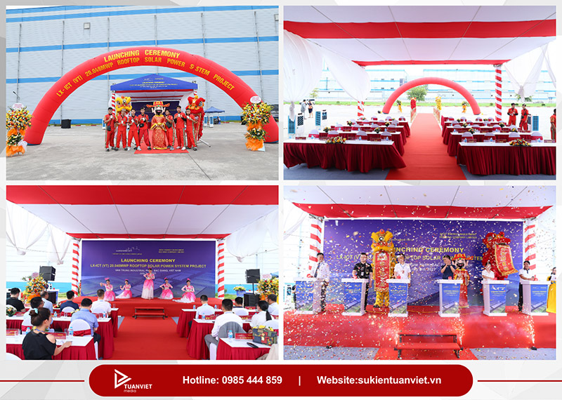 tổ chức lễ khởi công trọn gói chi phí