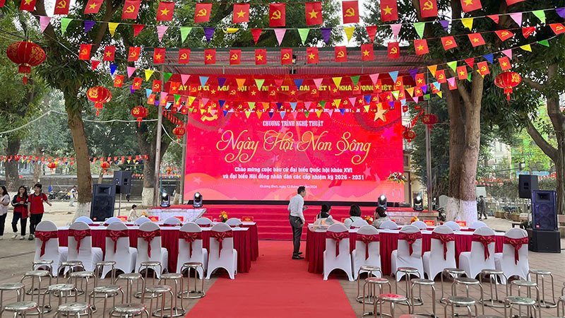 sự kiện ngày hội non sông phường khương đình