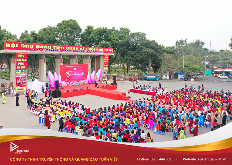 tổ chức sự kiện ngoài trời mùa hè