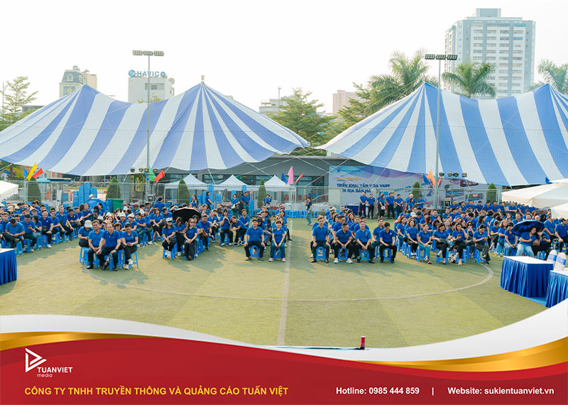 lưu ý tổ chức sự kiện ngoài trời vào mùa hè