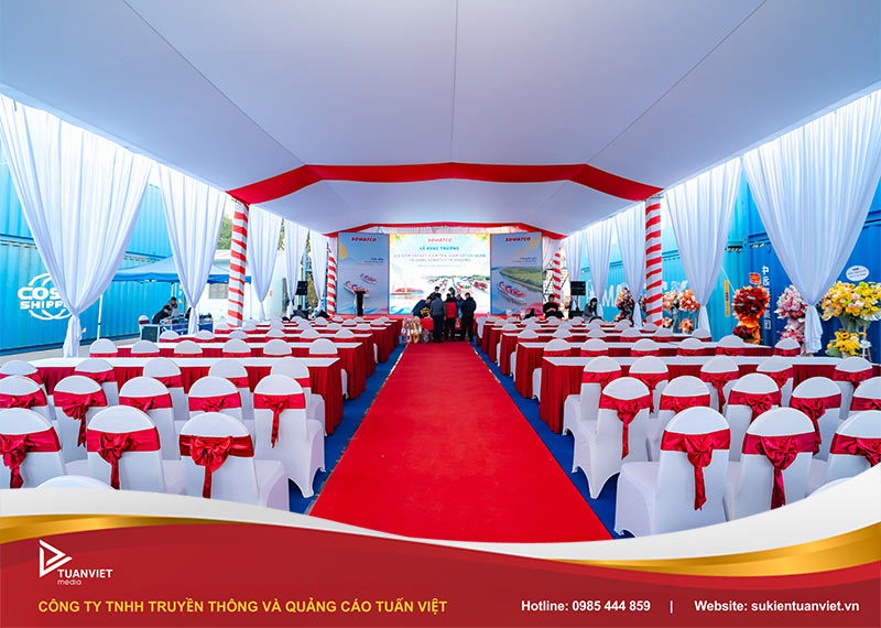 thuê rạp sự kiện giá bao nhiêu