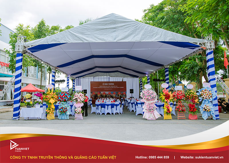 báo giá cho thuê rạp sự kiện