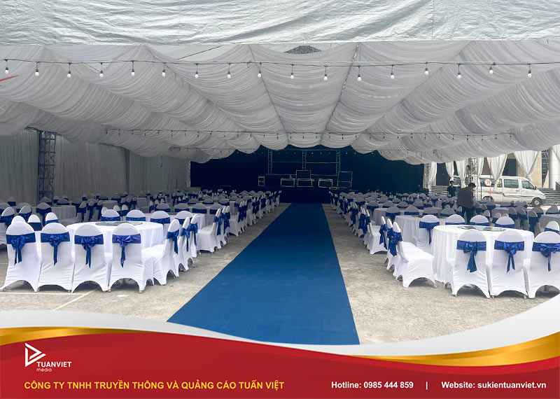 dịch vụ cho thuê rạp sự kiện