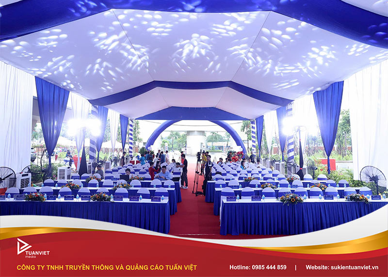 báo giá cho thuê rạp sự kiện hà nội