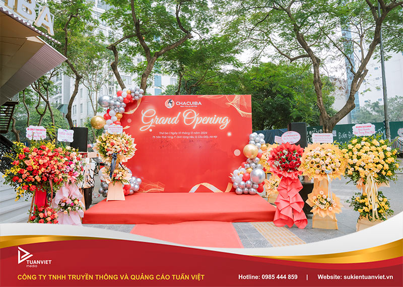 khai trương quán trà sữa trọn gói