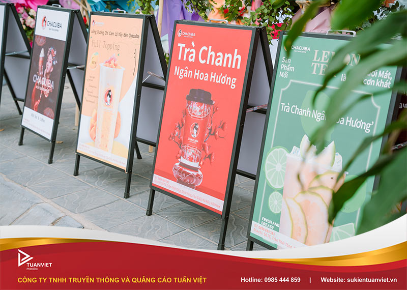 kế hoạch khai trương quán trà sữa
