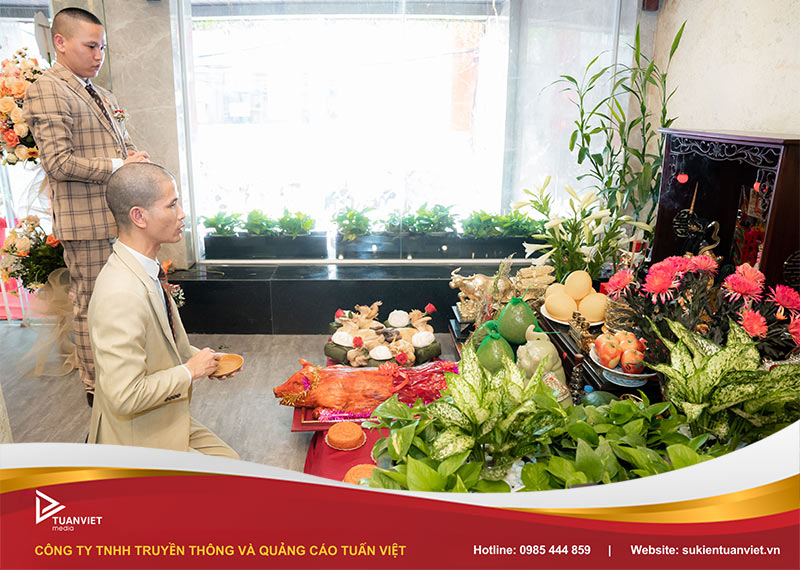 cúng khai trương quán trà sữa