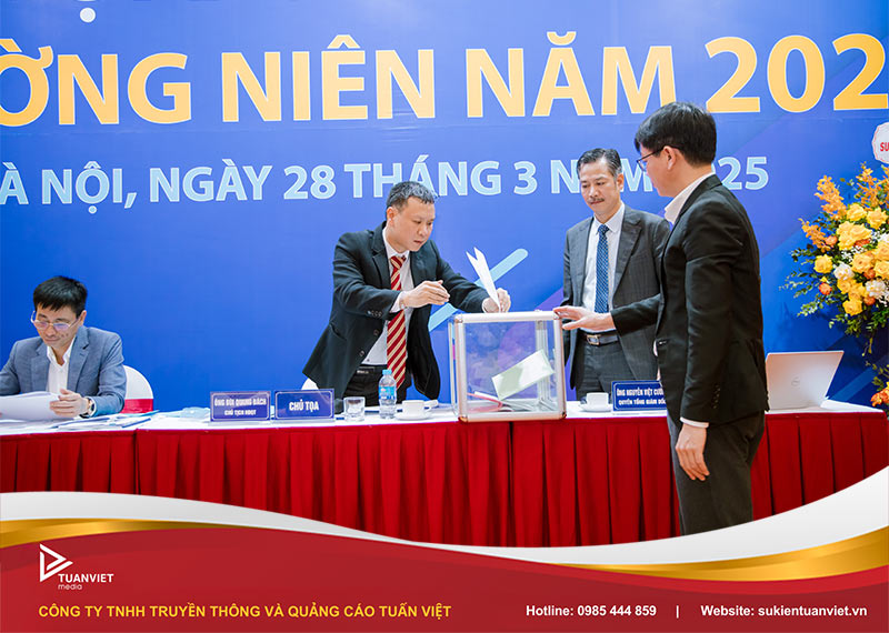 dịch vụ tổ chức đại hội đồng cổ đông trọn gói