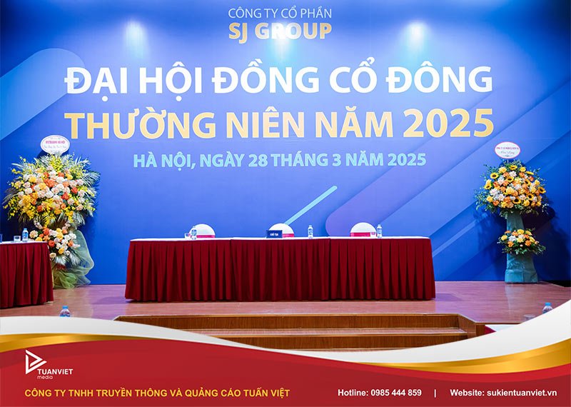 tổ chức sự kiện đại hội cổ đông