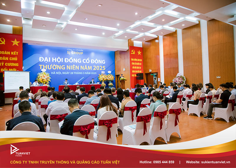 dịch vụ tổ chức đại hội đồng cổ đông tuấn việt media
