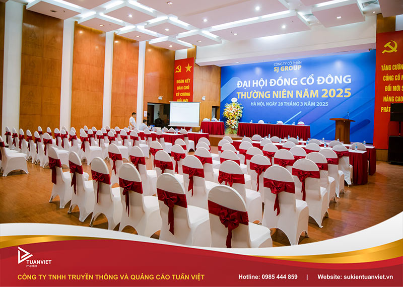 tổ chức sự kiện đại hội đồng cổ đông trọn gói