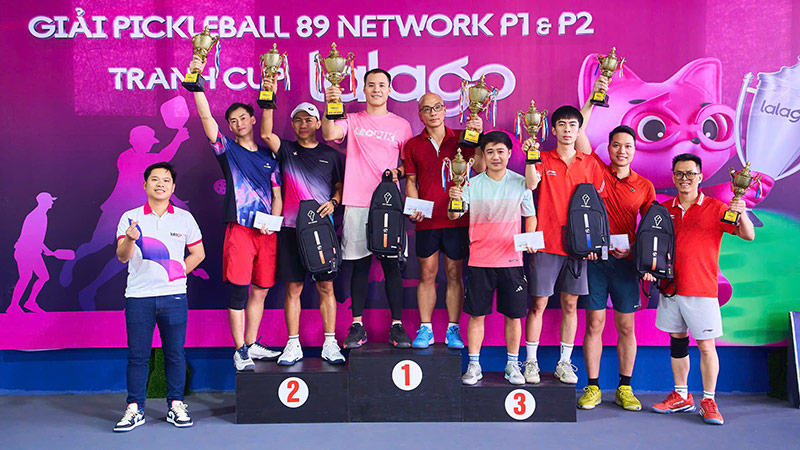 tổ chức giải pickleball trọn gói