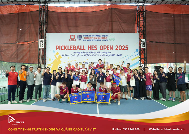 dịch vụ tổ chức giải pickleball trọn gói
