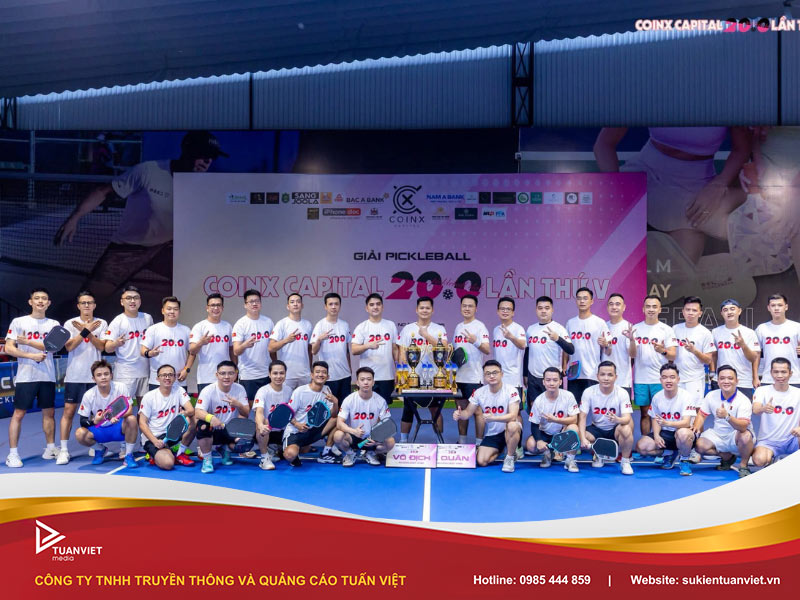 dịch vụ tổ chức giải pickleball